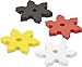 Ninja Star Erasers - 24 Pack - Karate Party Favors and School Supply Handouts
