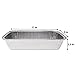 (35 Pack) Drip Pans Compatible with Weber Grills 6498 Smokefire l Summit l Genesis II Heavy Duty Aluminum Foil Liner