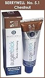 Berrywell Augenblick CHESTNUT (No. 5.1) RED REDDISH Tint Hair Dye from Germany ~ BUY 6 - GET 1 FREE