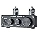 SENUCN-AUDIO Tube-T1 Preamplifier, 6J1 Vacuum Tube Amplifier Buffer Mini Hi-Fi Stereo Preamp with Treble & Bass Tone Control for Home Audio Player