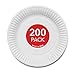 Stock Your Home 9-Inch Paper Plates Uncoated, Everyday Disposable Plates 9