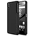 Sony Xperia Z5 Case, MoKo [Shock Absorption] Slim Dual Layer Protective Case with Soft Silicone Bumper and Rigid PC Back Cover for Sony Xperia Z5 5.2 Inch (2015) - Black