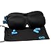 Everlasting Comfort Sleep Mask Travel Kit- Includes 2 Sleep Masks and 2 Sets of Earplugs