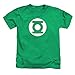 Popfunk Juvenile Green Lantern Logo T-Shirt & Stickers - Green - Size 5/6