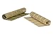 BambooWorx- Sushi Making Kit - 2 sushi rolling mats, (Green + Natural) 1 rice paddle, 1 rice spreader, sushi rolling kit, all Natural bamboo sushi mats and utensils