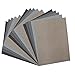 15Pcs Wet Dry Sandpaper, 1000 2000 3000 5000 7000 Assorted High Grit Polishing Sandpaper Sheets for Automotive Wood Metal Sanding by BAISDY