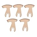 MagiDeal 5 Pieces Multi Function Tool Diamond Boot Tile Grout Remover Saw Blade 65mm