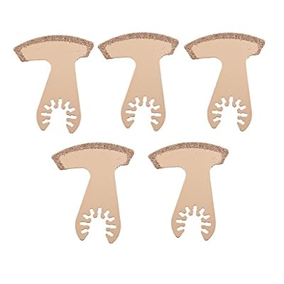 MagiDeal 5 Pieces Multi Function Tool Diamond Boot Tile Grout Remover Saw Blade 65mm