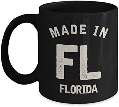 Mighty Mug - Proudly Made in FL FLORIDA - 11 OZ Coffee Mugs - Home Town State Citizen Love Mug