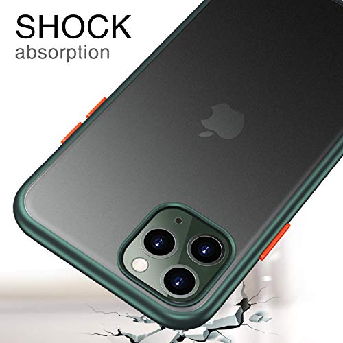 image for SEEKFULL iphone 11 Pro Case Midnight Green Ultra Thin for Men Women TP