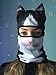 AXBXCX 3D Animal Ears Balaclava Winter Warmer Face Mask for Skiing Snowboarding Snowmobile Halloween Christmas Tuxedo Cat