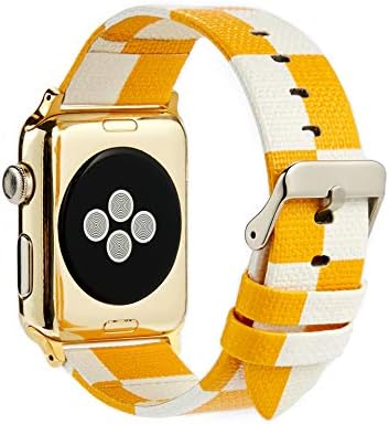 for Apple Watch Band 40 40mm Apple Watch Band 4series Series 1 Series 2 Series 3 Series 4 38MM/40MM,42MM/44MM SizeName 42 Bands for Apple Watch Top Apple Watch Bands (New Yellow, 42mm44mm)