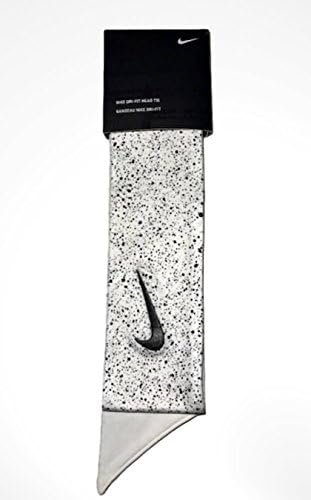 Custom Speckle Cement Nike Dri-Fit Head Tie Headband Black White - Tie Back - Yellow Pink Green Blue Purple Orange Red Brown Grey - Cement