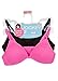 Jockey Girl's Bras Girl's Front Closure Microfiber Bra - 2 Pack, Pink/Black, 36a