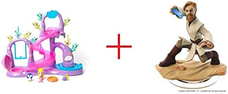 Splashlings Coral Playground Playset AND Disney Infinity 3.0 Edition: Star Wars™ Obi-Wan Kenobi Figure - Bundle