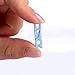 Adorox (Blue (48 Pieces) Small Clothes Pins Baby Shower Clothespin Favors Pink Girl Blue Boy Party Game