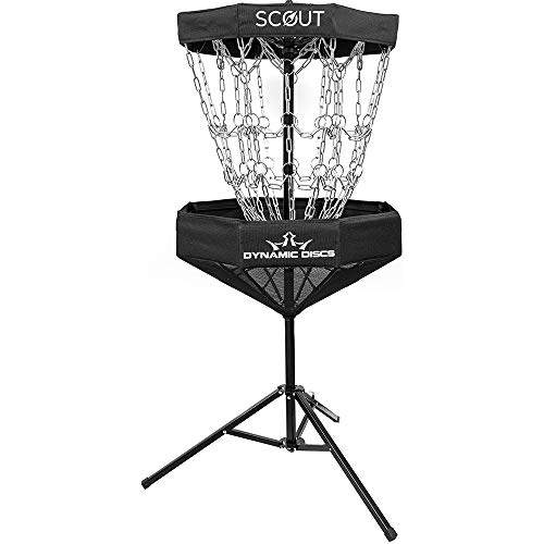 Dynamic Discs Scout 16-Chain Portable Disc Golf Basket Target - Black - Thumbnail 6