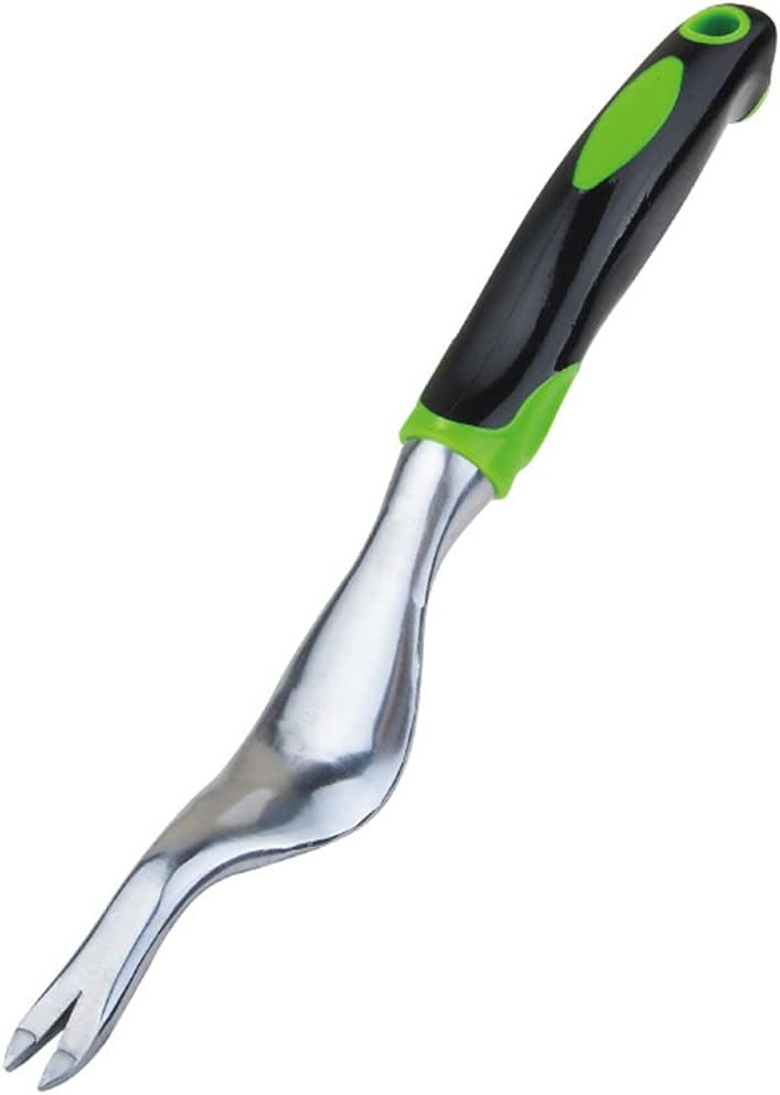 RUGKYLYM Hand Weeder Tool Garden Weeding Tools with Ergonomic Handle for Lawn & Garden Planting, Weeding and Nursing (Green)