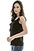 Bearsland Women's Breastfeeding and Nursing Tank Top and Cami Shirt,Black,Medium