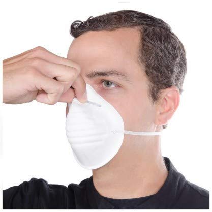 Surgical Mask - Disposable Non-Toxic Dust and Filter Mask for cleaning 50 Pack By Safeko