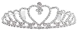 Simplicity Pageant Tiara and Crown Rhinestones Crystal Bridal Wedding, 957