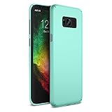 Maxboost mSnap Galaxy S8+ / S8 Plus Case [Perfect Fit] [Turquoise] EXTREME Smooth Surface w/Anti-Slip Matte Coating for Excellent Grip Thin Hard Protective PC Cover for Samsung Galaxy s8 plus 2017