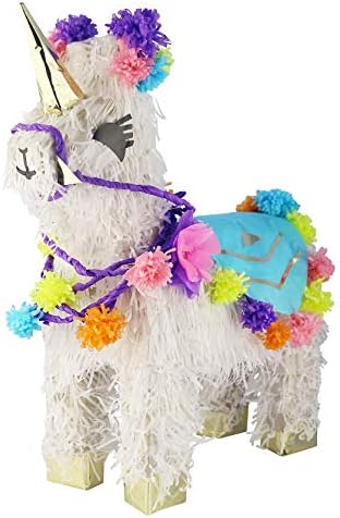 Unique Aurabeam Llamacorn Mexican pinata party - Artisan Hand Made Special Edition llama unicorn