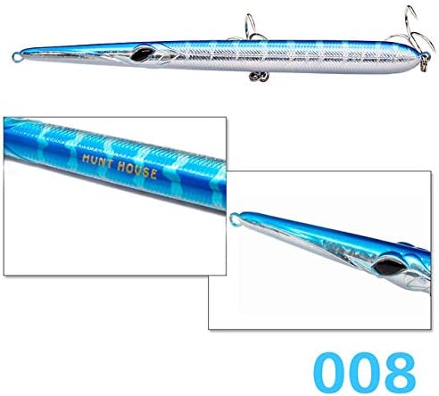 Hunthouse Needle Fishing Lure Long Casting Pencil Stickbait Floating Sinking Hard Bait