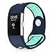 HUMENN Silicone Sport Bands Compatible for Fitbit Charge 2, Replacement Accessory Air Holes Band Compatible for Fitbit Charge 2 HR