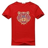 Kenzo Paris Logo For 2016 Mens Printed Short Sleeve tops t shirts