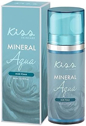 1 NEW Kiss Skincare Mineral Aqua Mud Foam 2 in 1 Beautiful Skin 80 Ml. [Get Free Tomato Facial Mask + Free Gift : Golden Cup Balm 2g and White Monkey Holding Peach Balm 1.5g.thai Herbal Muscular Pain Relief Insect Bite for Muscular Strains, Insect Bites or Stings,couple Famous Balms Have so Wide Sphere of Usefulness That It Should Find a Place in Every Home]