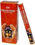 1 X Protection - Box of Six 20 Stick Tubes - HEM Incense