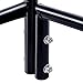 Goplus Firewood Log Rack Indoor Outdoor Fireplace Storage Holder Logs Heavy Duty Steel Wood Stacking Holder Kindling Wood Stove Accessories Tools Accessories (4 Feet)