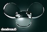 Deadmau5 Silver Progressive Rock Electronic Techno House Music DJ Poster 36x24