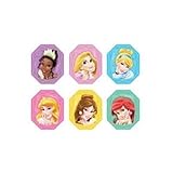 Disney Princess Gemstone Cupcake Rings Party Favors - 24 pcs