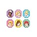 Disney Princess Gemstone Cupcake Rings Party Favors - 24 pcs