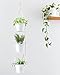 Mkono Hanging Planter for Home Garden Planting Herbs Succulents