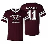 Adult Teen Wolf Beacon Hills Lacrosse Mccall 11 2-Sided Jersey
