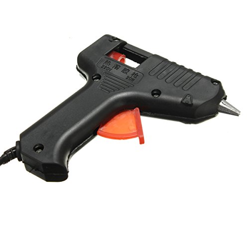 20W Hot Melt Mini Glue Gun Trigger Electric Hand Tool For Hobby Craft DIY Black