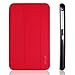 JETech Slim-Fit Smart Case for Samsung Galaxy Tab 3 7-Inch, Red