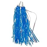 PAPKING Bike Streamers for Girls 1 Pair 2 PCS 11.8 inch Long Cycling Handlebars Kids Bikes Safe Tassels Accessories Present Gift for Children 3 Colors Pink Blue Colorful