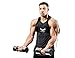 U APPAREL Arm Blaster by Ulisses Jr Premium Bicep Curl Support Isolator Heavy Duty Adjustable Bodybuilding Gym Curling Biceps Bomber Straps Pro Isolation Fitness for Arm Size & Strength Black