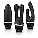 Sova RC500 The Multi Attachment Rechargeable Vibrator with 3 Unique Vibrating Heads and Discreet USB charging Function, Washable Premium Silicone (Body Safe) 7 Vibrating Level Powerful G Spot Vibrato