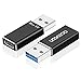 [2 Pack] aceyoon USB C Female USB 3.1 Gen 2 Adapter Type C Female to USB 3 Converter 10Gbps Fast Charging and Data Transfer Comatpible for S10/S9/S8, P30/P20, Pixel, ChromeBook and More USBC Devices