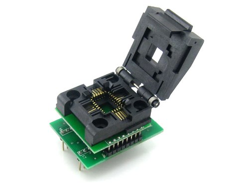 Waveshare PLCC32 TO DIP32 (B) 1.27mm Pitch Yamaichi IC Programming Socket Adapter for PLCC32