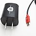 New Motorola Z Force/LG G5/Pixel New Rapid Fast Quick Charge QC 2.0 Renegade Type C Travel Home Charger with 6 Foot Cord - Fits Nexus 6P / Nexus 5X