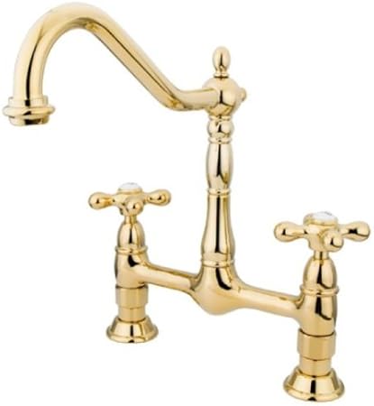 Kingston Brass Ks1172ax Heritage 8 Kitchen Faucet Without Sprayer