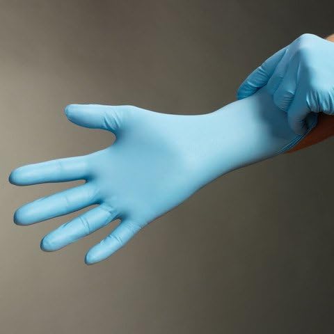 Stellar Scientific High Five "Peacock" 3Mil Nitrile Glove, Powder Free, Small (1000/Cs)