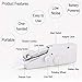 Handheld Portable Sewing Machine Yibaision Mini Electric Stitching Machine Cordless Stitch Quick Repairs Fabric Leather Denim 15 PCS