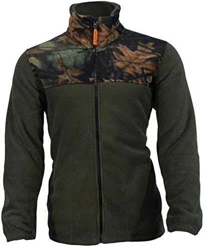 Trail Crest Men`s Poly Fleece HW Sherpa Jacket (HIGHLANDER CAMO / GR, XL)